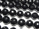 High Quality!  Onyx AAA 128Faceted Round 10mm half or 1strand beads (aprx.15inch/38cm)