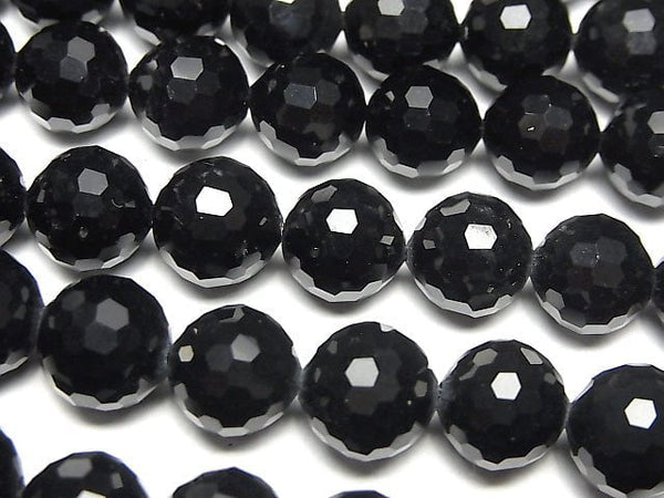 High Quality!  Onyx AAA 128Faceted Round 10mm half or 1strand beads (aprx.15inch/38cm)
