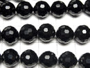 High Quality!  Onyx AAA 128Faceted Round 10mm half or 1strand beads (aprx.15inch/38cm)