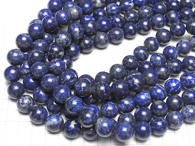Lapislazuli AA Round 14mm half or 1strand beads (aprx.15inch/38cm)