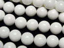 White Onyx AAA Round 10mm half or 1strand beads (aprx.15inch/37cm)