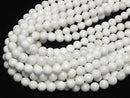 White Onyx AAA Round 10mm half or 1strand beads (aprx.15inch/37cm)