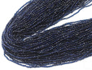 High Quality! 1strand $1.79! Glass Beads Faceted Round 2mm Blue 1strand beads (aprx.14inch / 34cm)