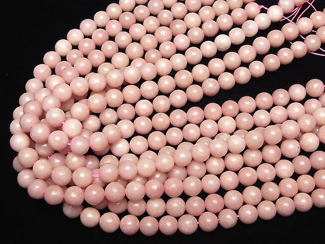Pink Soap Stone AAA Round 10mm half or 1strand beads (aprx.15inch/36cm)
