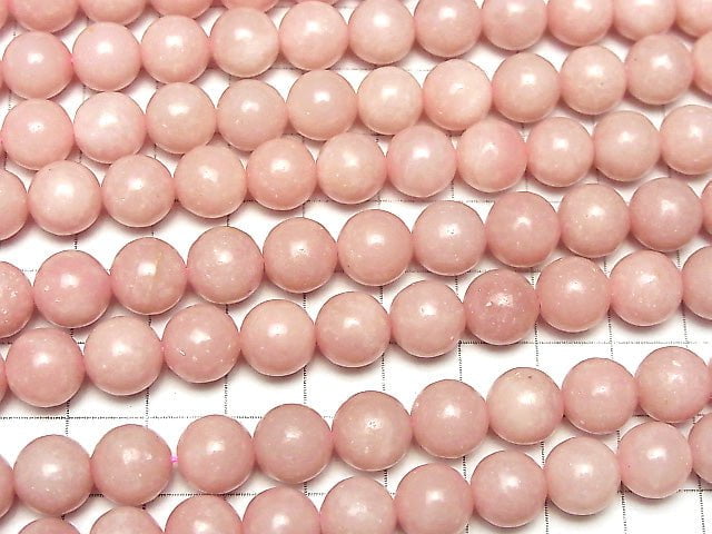 Pink Soap Stone AAA Round 10mm half or 1strand beads (aprx.15inch/36cm)