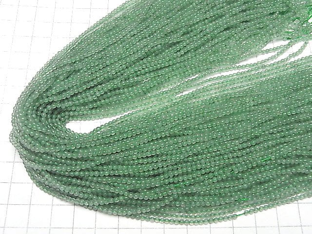 Green Aventurine Round 2mm 1strand beads (aprx.15inch / 38cm)