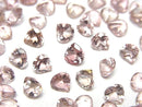 [Video] High Quality Pink Tourmaline AAA Undrilled Chestnut Faceted 5x5mm 4pcs $19.99!