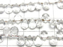 [Video] High Quality Crystal AAA Pear shape Faceted 7x5mm half or 1strand (28pcs )