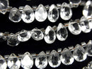 [Video] High Quality Crystal AAA Pear shape Faceted 7x5mm half or 1strand (28pcs )