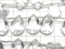 [Video] High Quality Crystal AAA Pear shape Faceted 14x10mm half or 1strand (8pcs ).