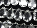 [Video] High Quality Crystal AAA Pear shape Faceted 18x13x7mm half or 1strand (8pcs ).