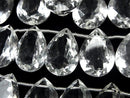 [Video] High Quality Crystal AAA Pear shape Faceted 20x15x8mm half or 1strand (8pcs)