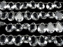 [Video] High Quality Crystal AAA Pear shape Faceted 20x15x8mm half or 1strand (8pcs)