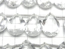 [Video] High Quality Crystal AAA Pear shape Faceted 20x15x8mm half or 1strand (8pcs)