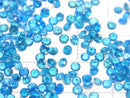 [Video]High Quality Neon Blue Apatite AAA- Loose stone Round Faceted 3x3mm 10pcs