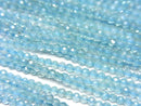 [Video] High Quality!  Apatite AA++ Faceted Round 2mm  1strand beads (aprx.15inch/38cm)