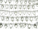 [Video] High Quality Green Amethyst AAA Diamond Concave Cut 12x8mm 1strand (8pcs )