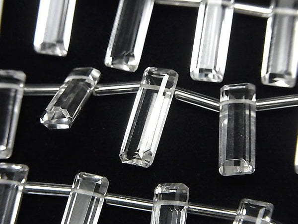 [Video] High Quality Crystal AAA- Rectangle Faceted 15x5x4mm 1strand (8pcs)