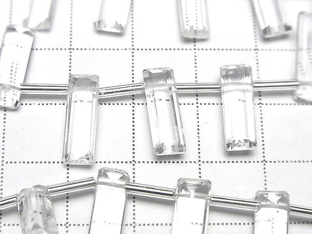 [Video] High Quality Crystal AAA- Rectangle Faceted 15x5x4mm 1strand (8pcs)