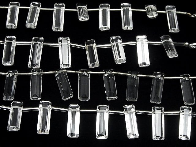 [Video] High Quality Crystal AAA- Rectangle Faceted 15x5x4mm 1strand (8pcs)