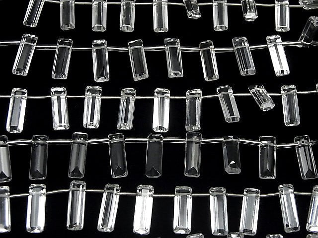 [Video] High Quality Crystal AAA- Rectangle Faceted 15x5x4mm 1strand (8pcs)