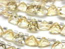 [Video] High Quality Citrine AAA Triangle Faceted 6x6mm 1strand (28pcs)