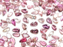 [Video]High Quality Pink Tourmaline AAA Loose stone Pear shape Faceted 5x3mm 4pcs
