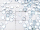 [Video] High Quality Sky Blue Topaz AAA Round Rose Cut 4x4mm 5pcs