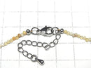[Video]High Quality! Yellow Opal AA+ Faceted Round 2mm Necklace