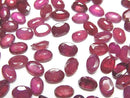 [Video]Ruby AA++ Loose stone Oval Faceted 6x4mm 3pcs