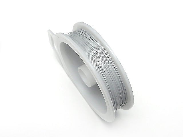 Beadalon 7-strand wire, satin silver