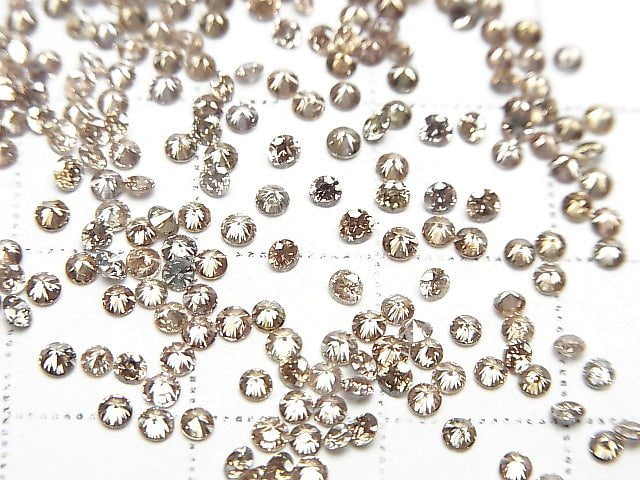 [Video]Natural Diamond Loose stone Round Brilliant Cut 2x2mm 10pcs