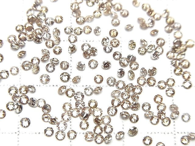 [Video]Natural Diamond Loose stone Round Brilliant Cut 2x2mm 10pcs