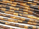 Yellow Tiger's Eye AA++ Tube 4x2x2mm 1strand beads (aprx.14inch/35cm)