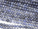 [Video]Iolite AA+ Round 2mm 1strand beads (aprx.15inch/37cm)