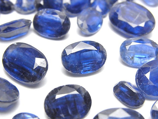 [Video] High Quality Kyanite AAA- Oval Faceted Size Mix 5pcs