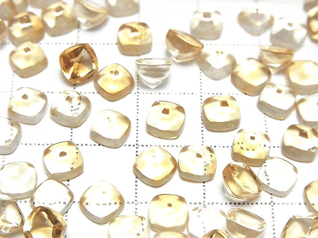 [Video] High Quality Citrine AAA Sugarloaf Cut 6x6mm 4pcs