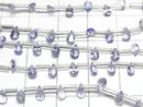 [Video] High Quality Tanzanite AAA Pear shape Faceted 5x3mm half or 1strand (18pcs )