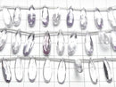 [Video]High Quality Pink Amethyst AAA Pear shape Faceted 20x6mm half or 1strand (8pcs)