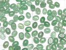 [Video] Green Aventurine AAA- Oval Cabochon 8x6mm 5pcs