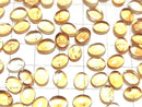 [Video]High Quality Brandy Citrine AAA Oval Cabochon 8x6mm 3pcs