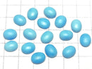 [Video] Arizona Kingman Turquoise AAA- Oval Cabochon 10x8mm 2pcs