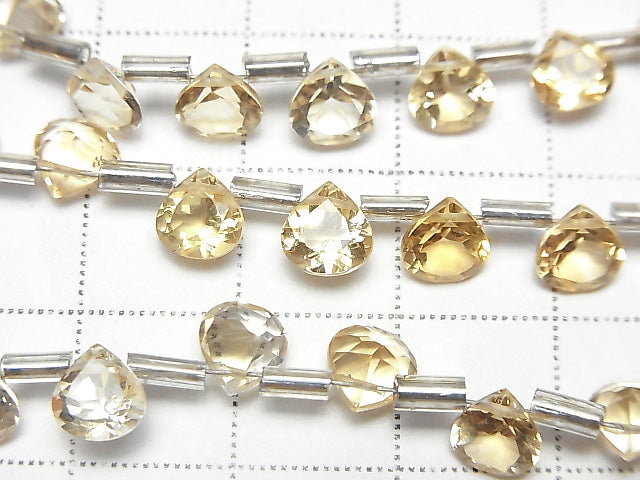 [Video]High Quality Citrine AAA Chestnut Faceted 6x6mm half or 1strand (18pcs )