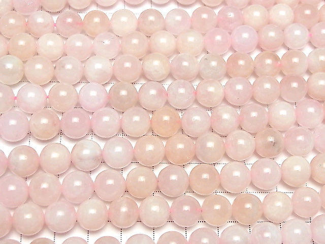 [Video] Morganite AA Round 10mm half or 1strand beads (aprx.15inch/36cm)