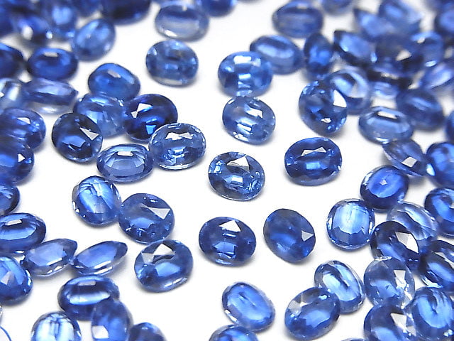 [Video] High Quality Kyanite AAA Undrilled Oval Faceted 5x4mm 5pcs $11.79!
