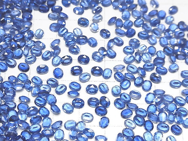 [Video] High Quality Kyanite AAA Undrilled Oval Faceted 5x4mm 5pcs $11.79!