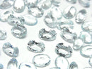 [Video]High Quality Aquamarine AAA Loose stone Oval Faceted 8x6mm 2pcs