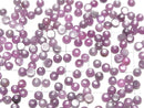 [Video]High Quality Star Ruby AAA Round Cabochon 4x4mm 2pcs