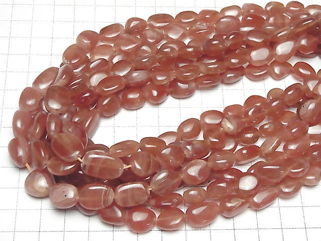 [Video]High Quality Peruvian Rhodochrosite AA++ Nugget half or 1strand beads (aprx.15inch/37cm)