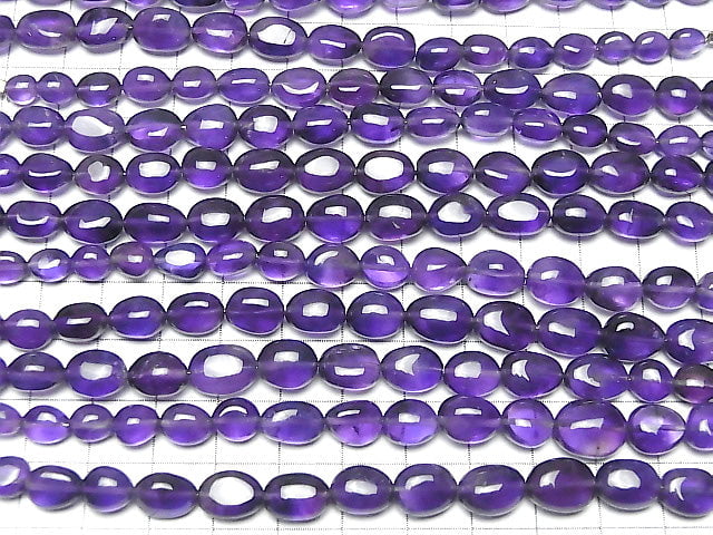 [Video] High Quality Amethyst AA++ Nugget 1strand beads (aprx.7inch / 18cm)